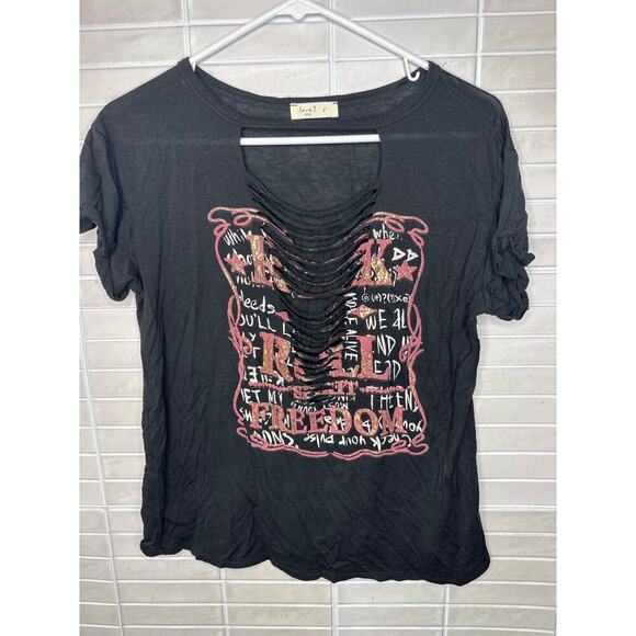 Love J USA Women's Graphic Top size women's small - Picture 2 of 6